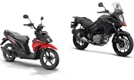 Perbandingan Suzuki NEX Crossover vs Suzuki V-Strom 650: Skuter Matic Crossover vs Motor Touring Adventure