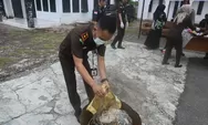 Cabjari Aceh Selatan di Bakongan Musnahkan Barang Bukti Narkoba, Ini Rinciannya