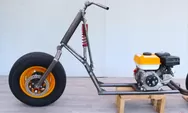 Sepeda Motor 250cc Buatan Sendiri dengan Roda Mobil: Desain Lengan Ayun Satu Sisi yang Mengagumkan!
