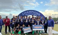 Arya Ramadhan Siswa MTsN 1 Labura Harumkan Indonesia Raih Juara 1 Turnamen Sepakbola Internasional Batam Cup 2025