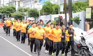 Jurus Kapolres Padangsidimpuan Jaga Kesehatan Anggotanya, Tempuh Jalanan 10 Km
