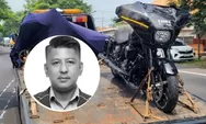 Inilah Moge Harley-Davidson yang Dipakai Bendahara Umum Partai Demokrat Renville Antonio Kecelakaan Tragis di Situbondo