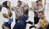 Pastikan Kondisi Prima, Personel Polres Padangsidimpuan Jalani Pemeriksaan Kesehatan