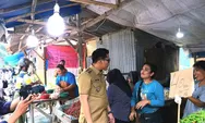 Jelang Ramadan, Wakil Wali Kota Binjai Sidak Pasar Tavip: Beberapa Komoditi Naik