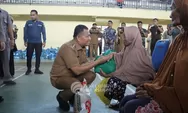 Pemkab Asahan Serahkan Bantuan 1000 karung beras, Ini Harapan Wabup 