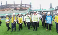 Gubernur Bobby Nasution Tinjau Proyek Warisan yang belum Siap, Rico Waas Khawatir Stadion Teladan tak Siap Sesuai Target