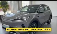 Intip Kecanggihan All New 2025 BYD Sea Lion 05 EV: Desain Futuristik, Interior Mewah, dan Teknologi Mutakhir!