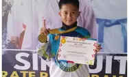 Berawal Suka Berkelahi, Rasyid Siswa MIN 9 Medan Raih Berbagai Prestasi Karate Junior