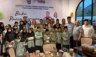 Gelar Buka Puasa dan Rayakan HUT ke-8, SMSI Sumut Berbagi Berkah Ramadhan ke Anak Yatim