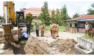 Antisipasi Banjir Sp Bakara, Pemkab Humbahas Benahi Drinase