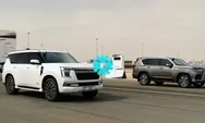 Adu Kecepatan SUV Bongsor! Nissan Patrol NISMO vs Lexus LX 600 dalam Drag Race yang Mengejutkan