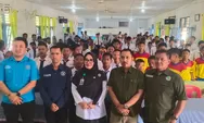 Cegah Generasi Muda dari Narkoba, BNNK Batu Bara dan IWO Gelar Sosialisasi di SMPN 1 Lima Puluh