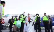 Jemaah Haji Kloter 1 Debarkasi Medan Tiba di Tanah Air, 1 Orang Wafat