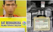 Pria di Sidadi II Tapsel Diciduk Polisi karena Sabu, Ceritanya Agak Lain