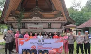 Jelang Hari Bhayangkara ke-79, Polres Samosir Salurkan Bansos ke Panti Asuhan dan Purnawirawan Polri