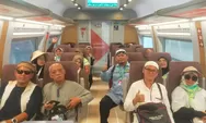 Begini Potret Jemaah Haji Kloter 9 KNO City Tour ke Jeddah Naik Kereta Cepat