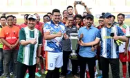 Buka Kejuaraan Mini Soccer Jurnalis Championship, Bobby Nasution Berharap Produk Jurnalistik Juga Sehat