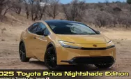 MPG Champ yang Sesungguhnya: Mengungkap Pesona Toyota Prius Nightshade 2025, Elegan dengan Efisiensi Maksimal dan Gaya Serba Hitam yang Memikat