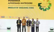 PGN Raih Penghargaan Inisiatif Bidang ESG: Gas Bumi Komoditas Utama dalam Bisnis Turunkan Emisi Karbon