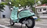 United E-Motor C2000, Skuter Listrik Bergaya Retro dengan Teknologi Modern dan Fitur Lengkap yang Bisa Dibawa Pulang Seharga Honda Scoopy