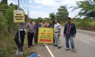 Satuan Lalu Lintas Polres Bener Meriah Pasang Spanduk dan Baliho Imbauan Keselamatan, Inilah Sejumlah Titik Rawan