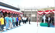 86 Warga Binaan Lapas Kelas III Pangururan Terima Remisi Kemerdekaan