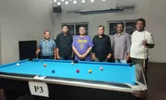  Ketua POBSI Sumut Salomo Pardede Dukung Turnamen Biliar Wartawan