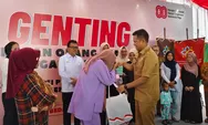 Wabup Sergai langsung Serahkan Kunci Rumah dan Luncurkan Program GENTING Cegah Stunting