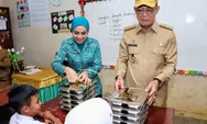 Bupati dan Wakil Bupati Tapsel Tinjau Program MBG di SDN 101216 Situmba