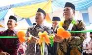 Lahan Wakaf Keluarga Almarhum H.Zulkifli Amsar Batubara, Kakanwil Kemenag Sumut Resmikan Gedung MTsN 2 Tanjungbalai