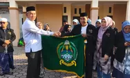 Plt Kabag TU Kanwil Kemenag Sumut Lepas Kontingen MQKI 2025 ke Sulawesi Selatan