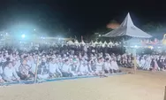 Ribuan Warga Berzikir di RTH Cot Gapu, Bupati Haji Mukhlis: Penguatan Religius
