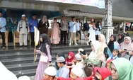 Ribuan Peserta Pawai Ta'aruf FASI XIII 2025 BKPRMI Dilepas Gaungkan Takbir