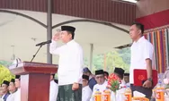 Bupati Mohammad Nasrun Mikaris Pimpin Upacara Peringatan Hari Santri di Kabupaten Simeulue