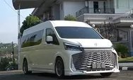 Toyota Hiace Jadi Mobil Sultan: Modif Xtreme Facelift Ala Lexus dengan Interior Full Black Super Mewah yang Bikin Lupa Kalau Ini MobIl Ini Travel