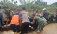 Polres Aceh Selatan dengan TNI dan BPBD, Evakuasi Warga Terdampak Banjir di Kluet Tengah