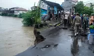 Jalan Teratai Tepi Sungai Deli Ambles, Beginilah Cara Rico Waas Tangani Banjir di Medan
