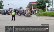 Sat Lantas Polresta Deli Serdang Pantau Kemacetan Antrean Panjang di SPBU
