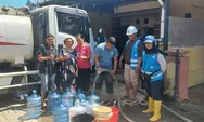 Banjir Reda, Tirtanadi Distribusikan Air Bersih ke Warga di Wilayah Medan Marelan