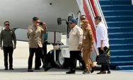 Tiba di Bandara Kualanamu, Presiden Prabowo Tinjau Korban Banjir Sumut-Aceh