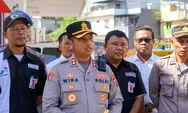 Kapolres AKBP Wira Prayatna Turun ke SPBU Turun Tertibkan Antrean BBM