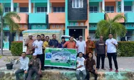 SMAN 2 Abdya Kirim 201 Sak Beras Bantu Korban Banjir di Pidie Jaya