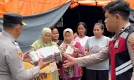 Pengungsi Korban Banjir Longsor Sibual Nauli Tapteng Terima 1.740 Paket Makanan dan 1.250 Sarung dari Simalungun