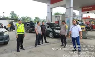 Polsek Kualuh Hulu Lakukan Monitoring dan Pengamanan SPBU, Pastikan Stok BBM Aman