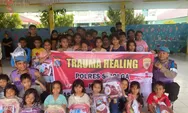 Anak-anak Korban Banjir dan Longsor di Sibolga Terima Layanan Trauma Healing 