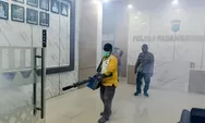 Antisipasi DBD di Musim Hujan, Mapolres Padangsidimpuan Difogging