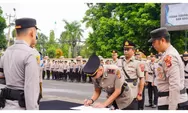 Mutasi Jajaran Polres Bogor, 14 Kapolsek dan Kasat Tahti Disertijab
