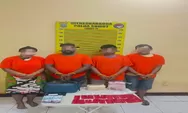Bongkar Jaringan Sabu di Kampung Baru, Polda Sumut Amankan 4 Pelaku dan 1 Kg Narkotika