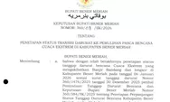 Bener Meriah Tetapkan Status Transisi Darurat ke Pemulihan Pascabencana