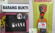 Polsek Na IX-X Polres Labuhanbatu Ungkap Kasus Penyalahgunaan Sabu di Aek Kota Batu